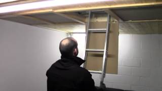 Spacemaker Loft Ladder Installation Video [upl. by Libbie]