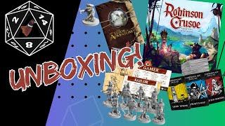 Robinson Crusoe Collectors Edition and Book of Adventures Unboxing [upl. by Otrevlig]