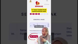 Tutorial Cara Isi Online BINGKAS Selangor 2024 bantuankerajaan selangor [upl. by Radferd]