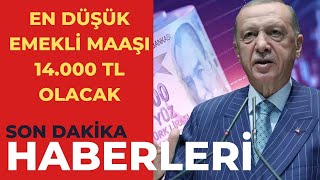 EMEKLÄ°YE SEYYANEN ZAM  EN DÃœÅÃœK EMEKLÄ° MAAÅI 14000 TL OLACAK  2024 EMEKLÄ° MAAÅ ZAMMI SON DAKÄ°KA [upl. by Roxane]