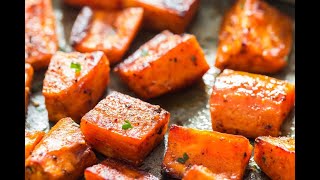 Savory Roasted Sweet Potatoes [upl. by Eniar988]