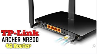 TPLink Archer MR200 Unboxing And Configuration [upl. by Noxin]