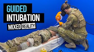 Video Guided Intubation in Mixed Reality [upl. by Shiverick]