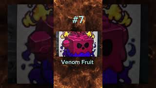 Top 10 Blox Fruits For Raids  Blox Fruits  roblox gaming bloxfruits shorts [upl. by Eniamat]