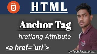 hreflang Attribute in Anchor Tag  a Tag in Html Hindi [upl. by Sherrill977]