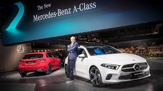 Mercedes Benz AKlasse – Weltpremiere automagazinat [upl. by Ahrens]