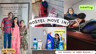 HOSTEL MOVE IN  NAMO MEDICAL COLLEGE  MBBS  AISIRI BHAT [upl. by Asiruam]