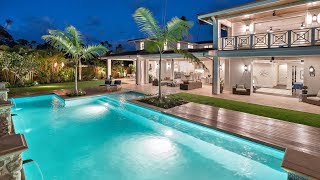 Kahala Luxury Home For Sale  4628 Kahala Avenue Honolulu Hawaii 96816 [upl. by Shaff]