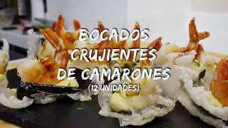 Receta Bocados Crujientes de Camarones [upl. by Lorraine]