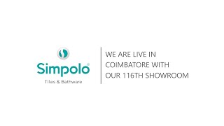 The launch of Simpolos 116th Showroom at Coimbatore [upl. by Goulden]