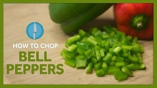 How To Chop Bell Pepper [upl. by Herzberg917]