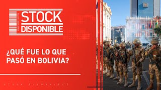 Las CLAVES del intento de GOLPE de ESTADO en Bolivia  Stock Disponible [upl. by Amsden742]