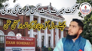 PMF Gazette Merit List 2024  Punjab Medical Faculty Merit List Check Online  Dt Shoaib Akhtar [upl. by Casie]