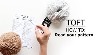 How To Read Your Pattern  TOFT Crochet Lesson [upl. by Tereb991]