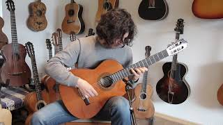 Luis Arostegui Granados 1978–lightweight classical guitarstyle of Manuel de la Chica  Madrid shool [upl. by Perron]