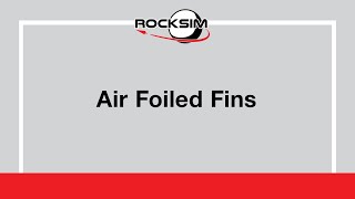 RockSim11  Air Foiled Fins [upl. by Laeynad]