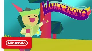 Wandersong  Launch Trailer  Nintendo Switch [upl. by Gerianna]