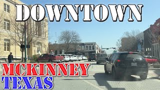 McKinney  Texas  4K Downtown Drive [upl. by Girard]