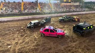 2023 Bedford County Fair Run Whatcha Brung Demolition Derby [upl. by Obrien]