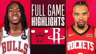 BULLS at ROCKETS  FULL GAME HIGHLIGHTS  March 21 2024 [upl. by Aynatan556]