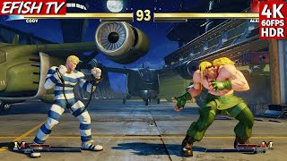 Cody vs Alex Hardest AI  Street Fighter V [upl. by Eiramyllek]