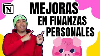 MEJORAS FINANZAS PERSONALES CON NOTION  Maxi Hawk [upl. by Yraeht205]