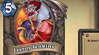 The Story of Leeroy Jenkins Hearthstone Lore [upl. by Aramen191]