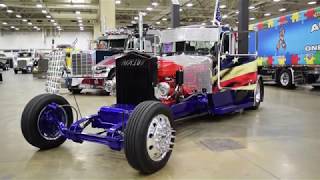 Brad Hartwick’s 1978 Kenworth W900A hot rod “Patriot” [upl. by Kissner]