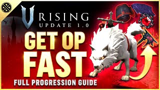 V Rising 10  Get Overpowered Fast amp Early [upl. by Wester]