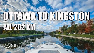 A Tour of the Rideau Canal  Awesome Places to Visit From Ottawa to Kingston [upl. by Nnaarual]