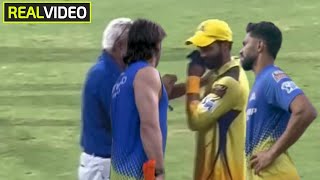 Ravindra Jadeja started crying in front of MS Dhoni when CSK announced Rituraj Gaikwad as Captain [upl. by Macfadyn]