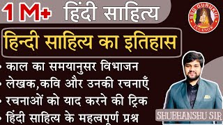 हिंदी साहित्य का इतिहास hindi sahitya ka itihas  प्रसिद्ध कविलेखक और उनकी रचनाएँ [upl. by Engen]