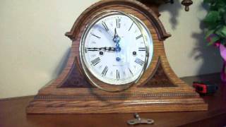 Howard Miller Westminster Chime Worthington Mantel Clock [upl. by Olegnaleahcim520]