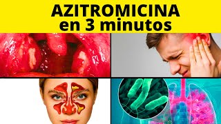 🦠DESCUBRE Para Qué Sirve la AZITROMICINA 500 mg en Adultos y mucho más 2023 [upl. by Laertnom]