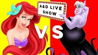 URSULA vs ARIEL  The Little Mermaid LIVE [upl. by Salazar]