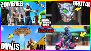 TODO el CONTENIDO FILTRADO del Nuevo DLC  Zombies Invasion ALIEN Repartidor de Pizza  GTA Online [upl. by Mitman]