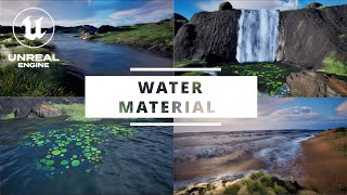 UE5  Water Master Material [upl. by Averil]