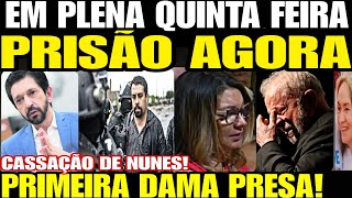 Bomba PRESA AGORA PRIMEIRA DAMA PELA PF JANJA DA SILVA REALOCADA CASSAÇÃO DE NUNES BOULOS HUMIL [upl. by Eonak]