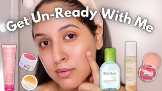 How to CORRECTLY remove makeup  Get unready with me PART1✨✨ [upl. by Sower]