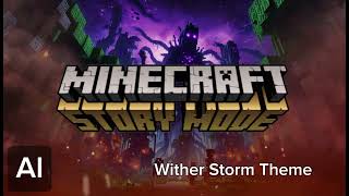 Minecraft Story Mode OST  Wither Storm Theme AI extended [upl. by Alikam]