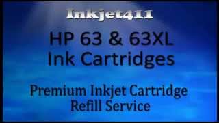 HP 63 63XL Ink Cartridge  Premium Ink Cartridge Refill Service [upl. by Chilt572]