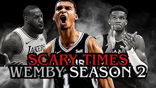 FEAR HIM  Why The NBA Should Be Terrified of WEMBY Year 2  NBA Podcast nba podcast [upl. by Nerag]