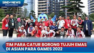 Tim Para Catur Borong Tujuh Emas di Asian Para Games 2022 [upl. by Ahsinuq6]