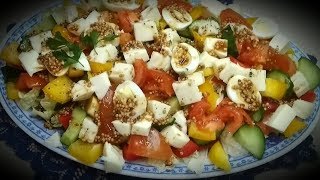 Новый Праздничный Салат quotКоролевскийquot Очень вкусный с сыром Моцарелла 2020 [upl. by Meredi375]