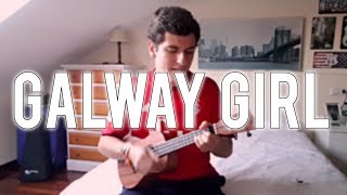 Ed Sheeran  GALWAY GIRL ukulele cover  Pedro Rivas [upl. by Jos]