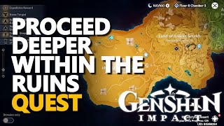 Proceed deeper within the ruins Genshin Impact [upl. by Theresita]