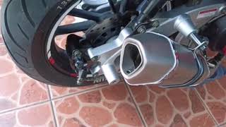 Keeway vieste 125 con akrapovic [upl. by Amisoc]