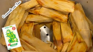 MASA TO MAKE TAMALES MASA PERFECTA PARA TAMALES CON MASECA [upl. by Akinat232]