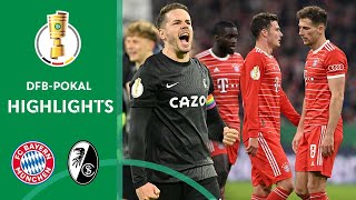 LASTMINUTE Penalty shocked Bayern  FC Bayern München vs SC Freiburg 12  Highlights  DFBPokal [upl. by Mirisola764]