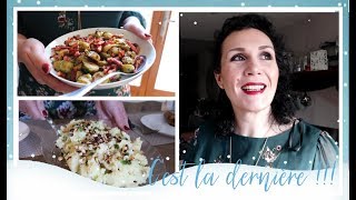 Vlog Famille du 24 fevrier  mousse de yaourt et choux de Bruxelles braisés lardons moutarde [upl. by Lleral]